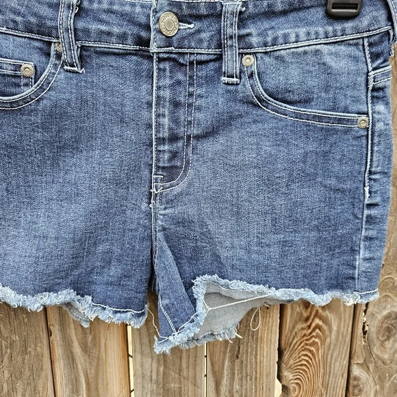 Dickies Denim Blue Women's Shorts Size 16 - Picture 9 of 15